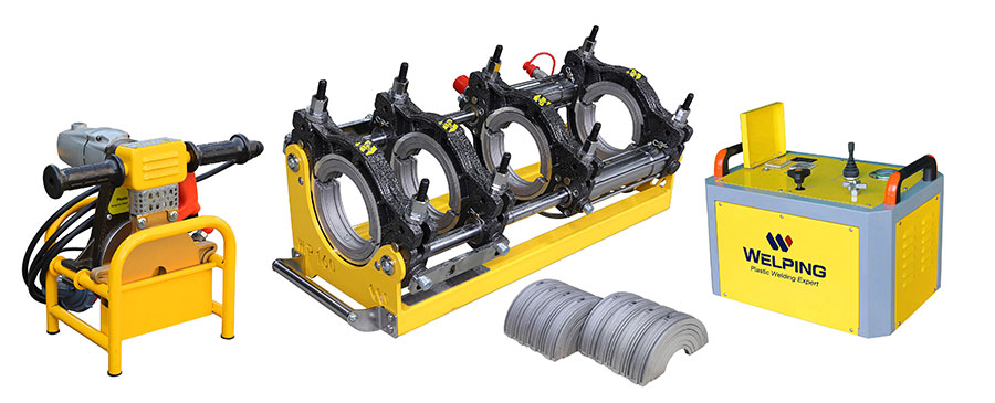 Máquina de soldadura a tope hidráulica (tubos de plástico de 63-160mm), WP160A