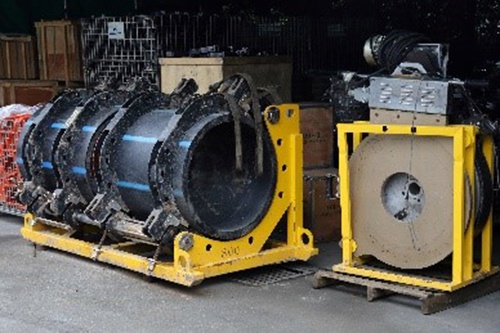 Máquina de soldadura a tope hidráulica (tubos de plástico de 450-800mm), WP800A