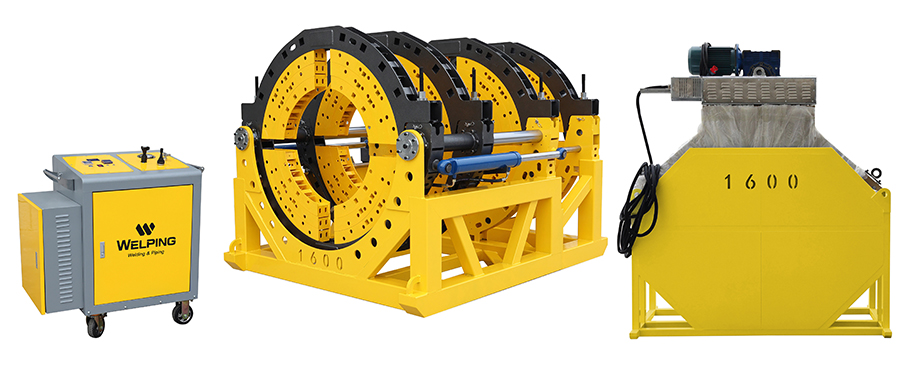 Máquina de soldadura a tope (Soldadura de tubos de plástico 1200mm-1600mm), con bloqueo hidráulico