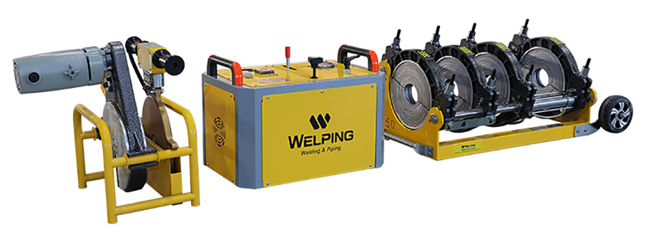 Máquina de soldadura a tope hidráulica (tubos de plástico de 63-250mm), WP250A