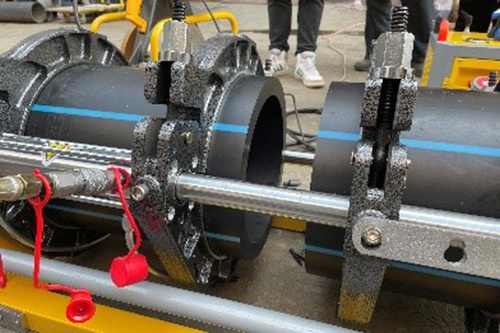 Máquina de soldadura a tope hidráulica (tubos de plástico de 90-355mm), WP355A