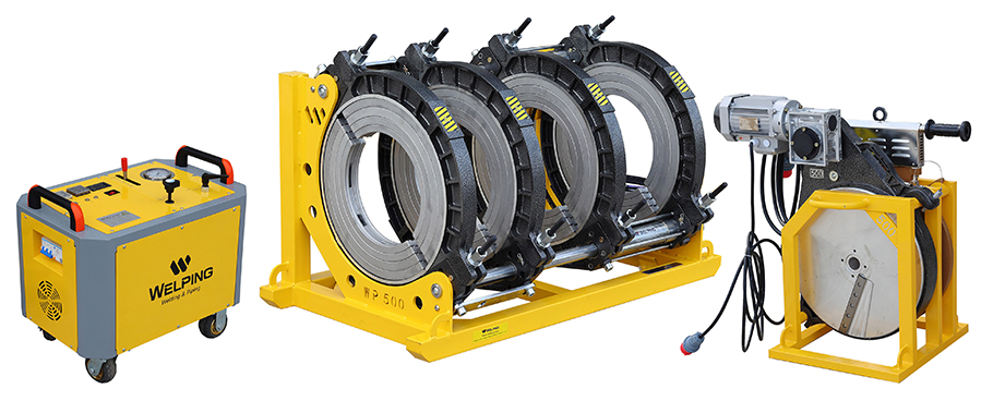 Máquina de soldadura a tope hidráulica (tubos de plástico de 180-500mm), WP500A